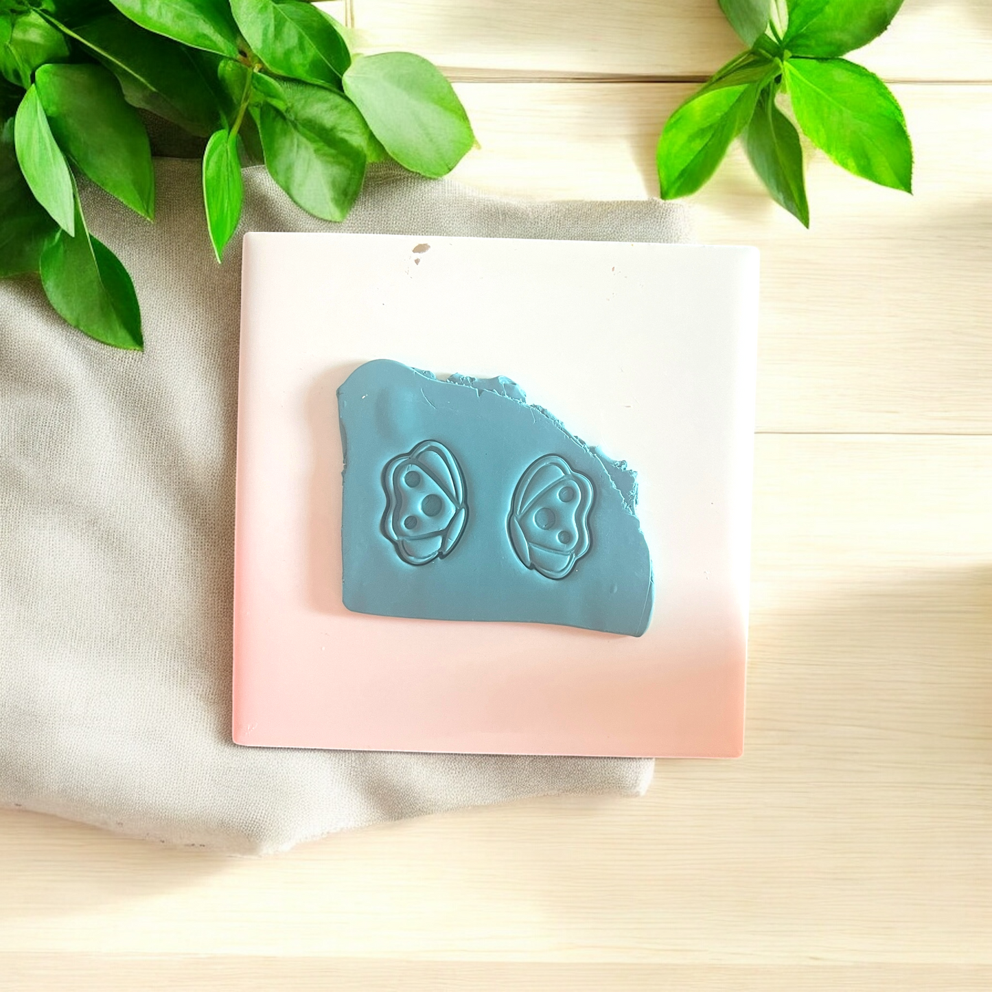 Dotted Butterfly Polymer Clay Cutter