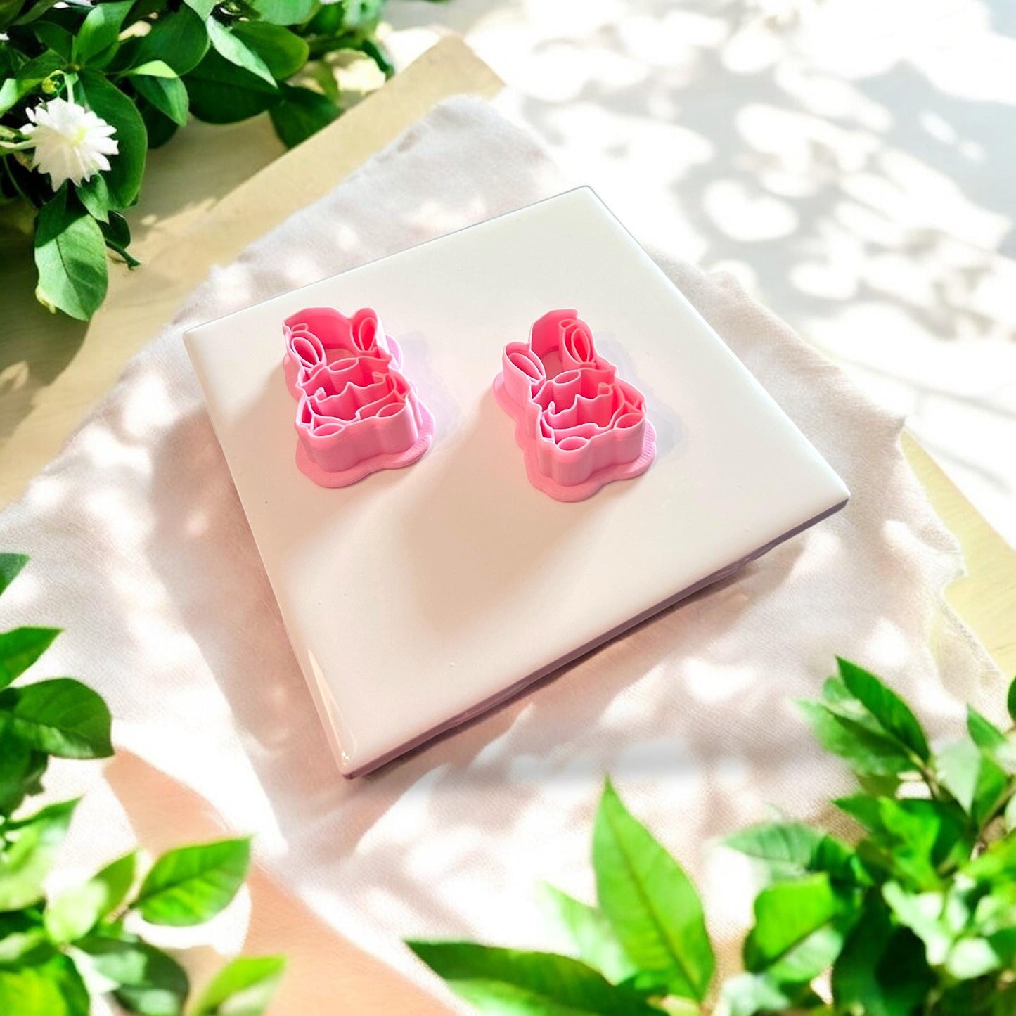 easter gnome bunny cutters set