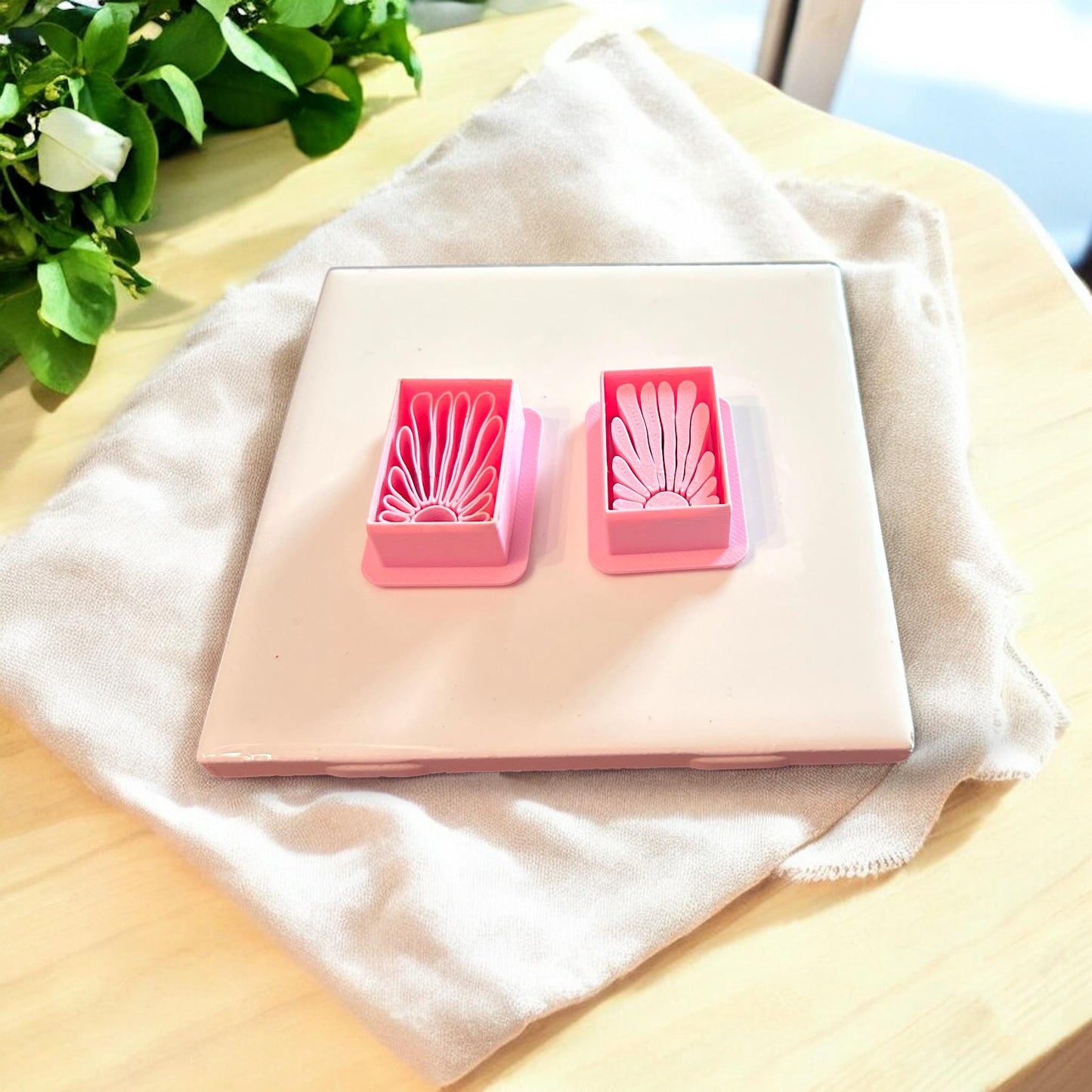polymer clay cutouts and matching cutters