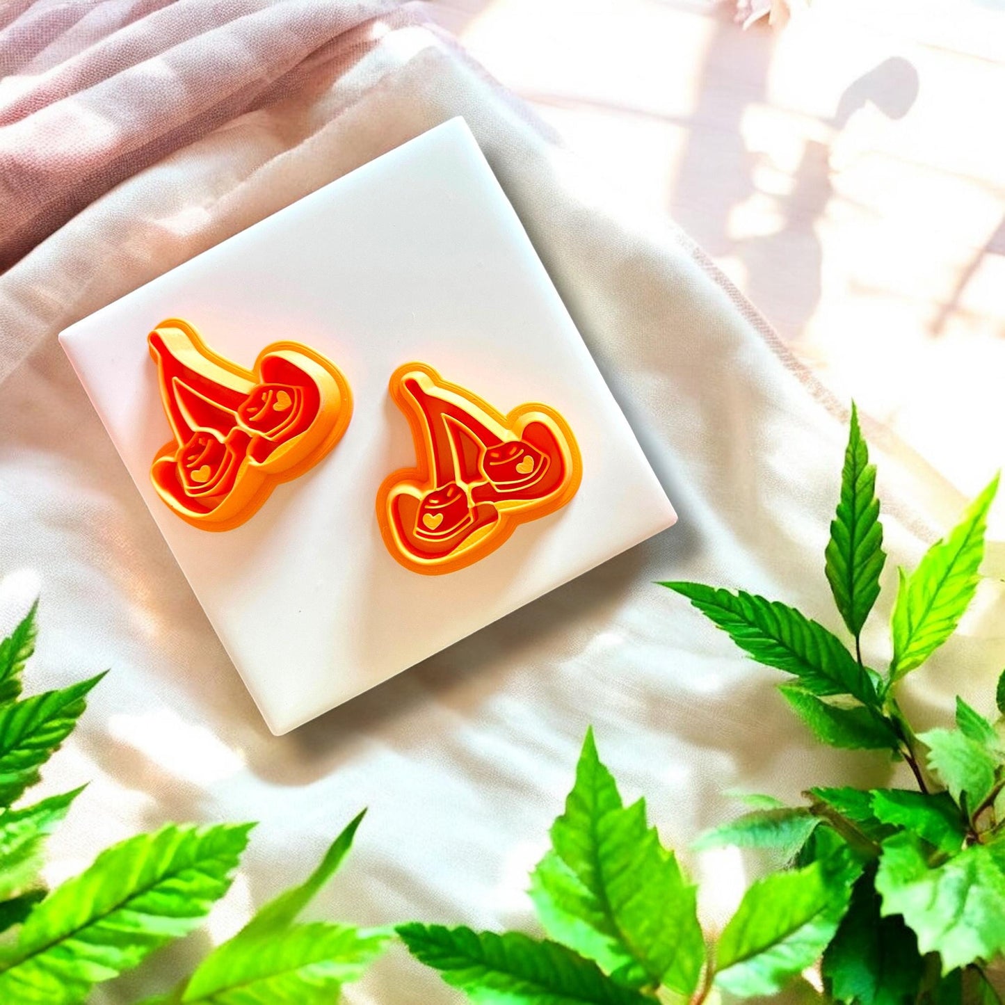 cowboy clay earring shape