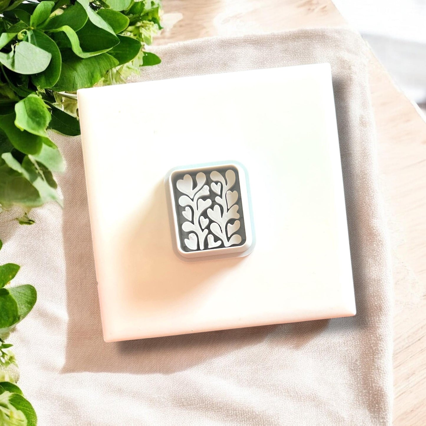 heart design polymer clay cutter