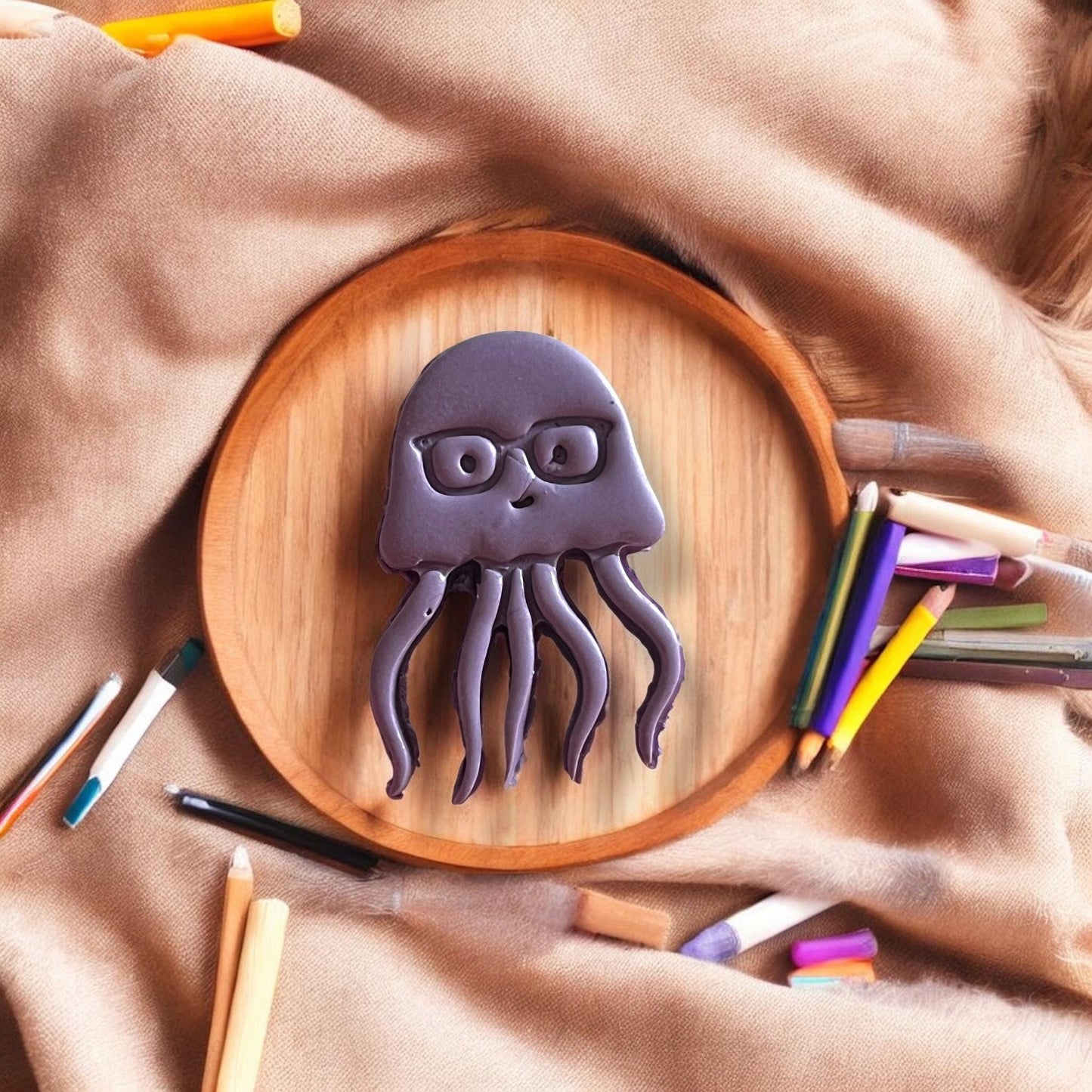 polymer clay school themed cutter