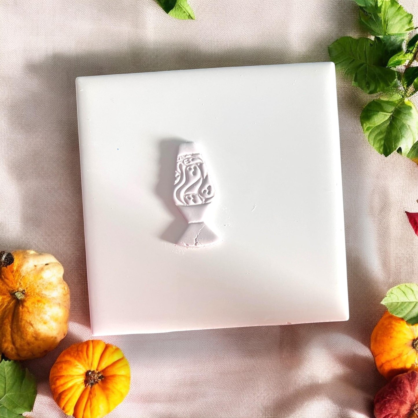 Ghost Lava Lamp Polymer Clay Cutter | Halloween Earring Mold | Spooky Clay Tool