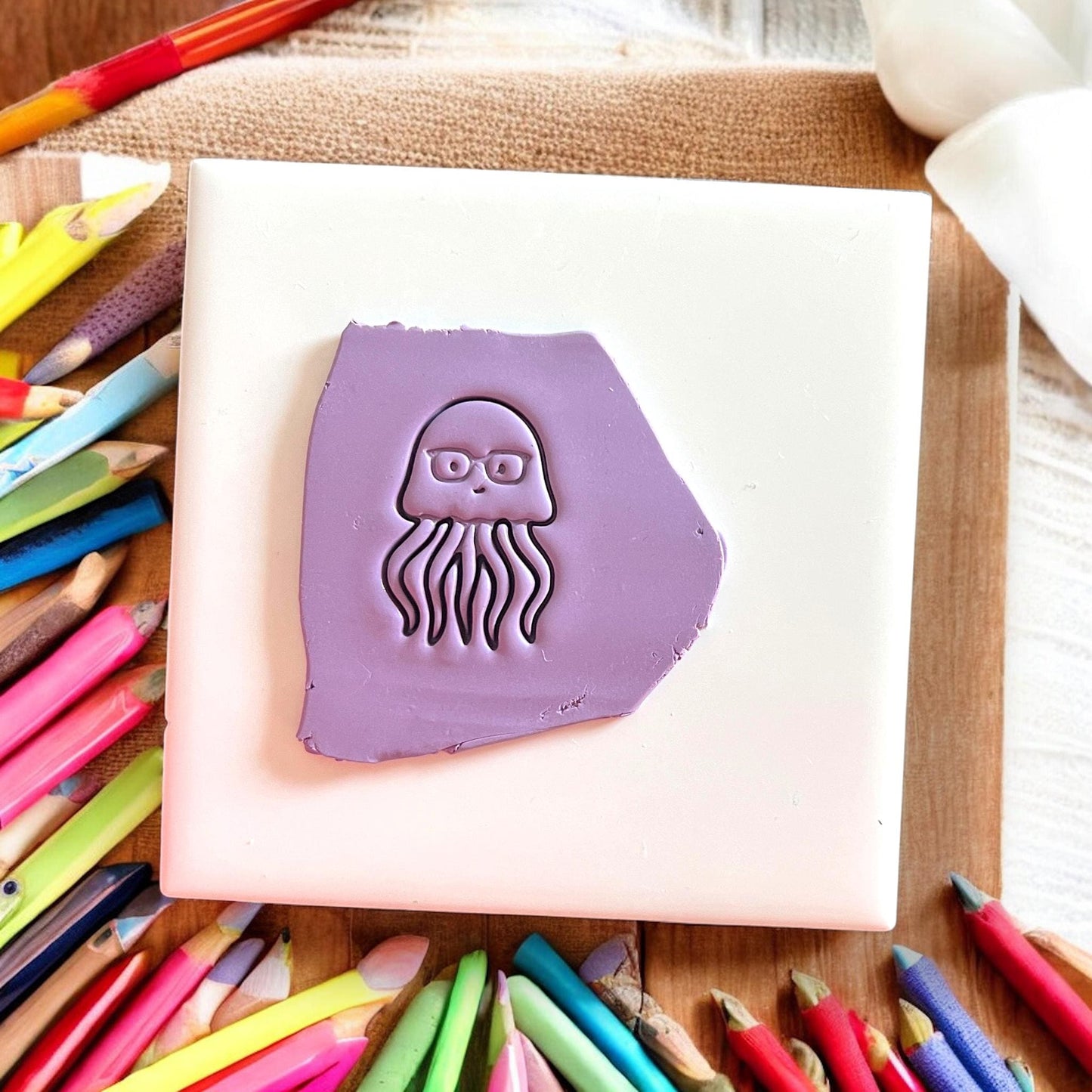 jellyfish polymer clay cutter