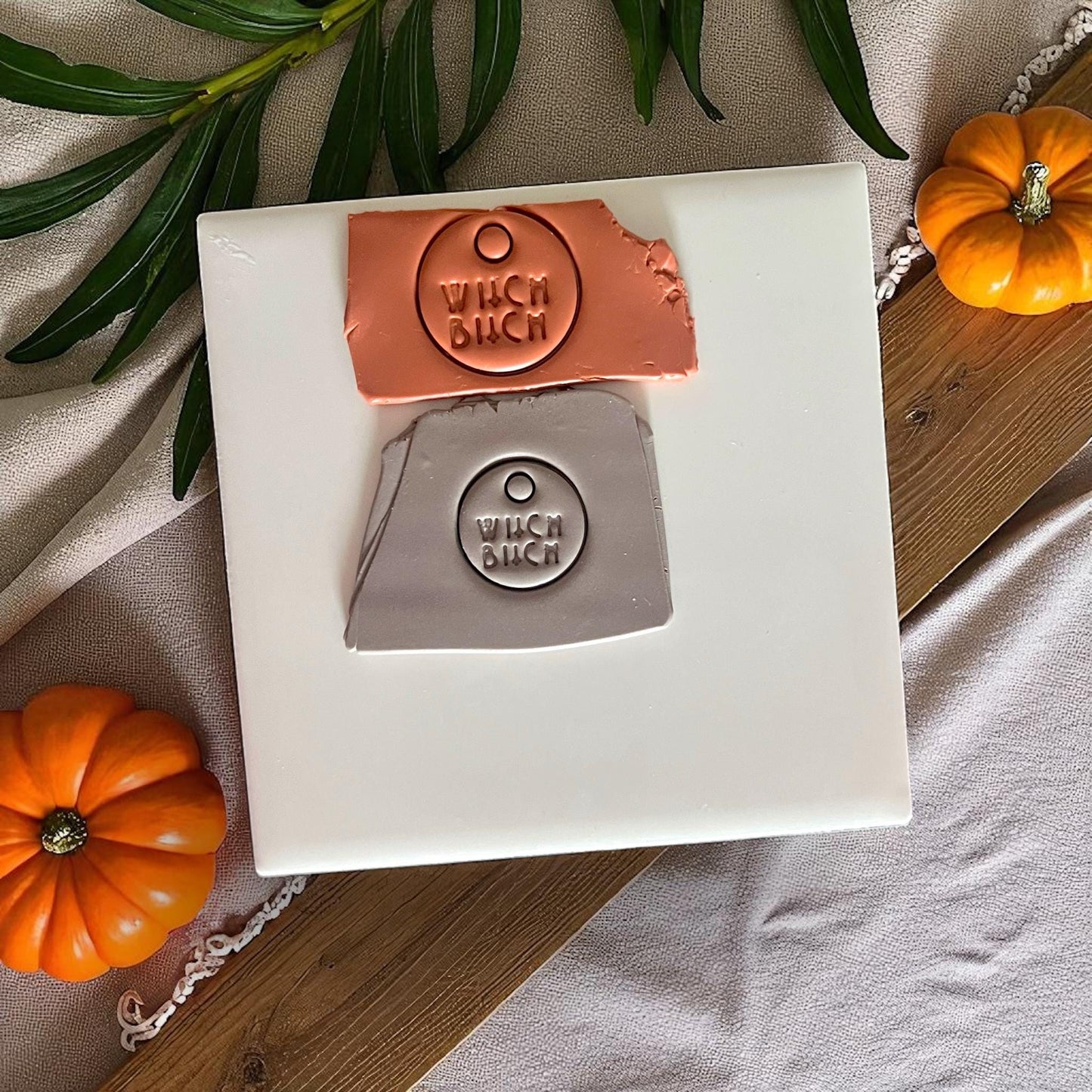 witchy attitude clay charm cutter