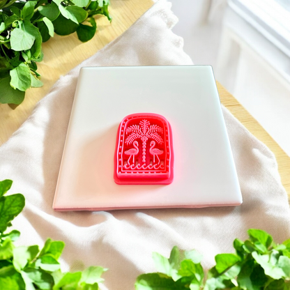 Tropical Flamingo Polymer Clay Cutter