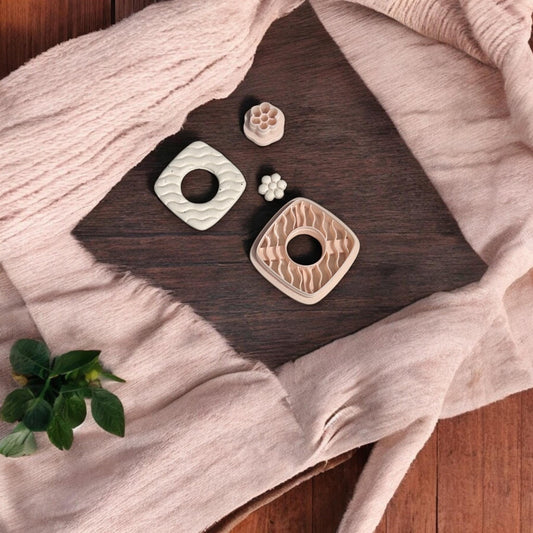 polymer-clay-impression-wavy-donut-cutter