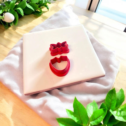 two piece strawberry cutters