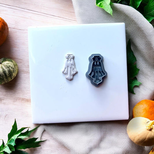 spooky ghost nurse clay cutter