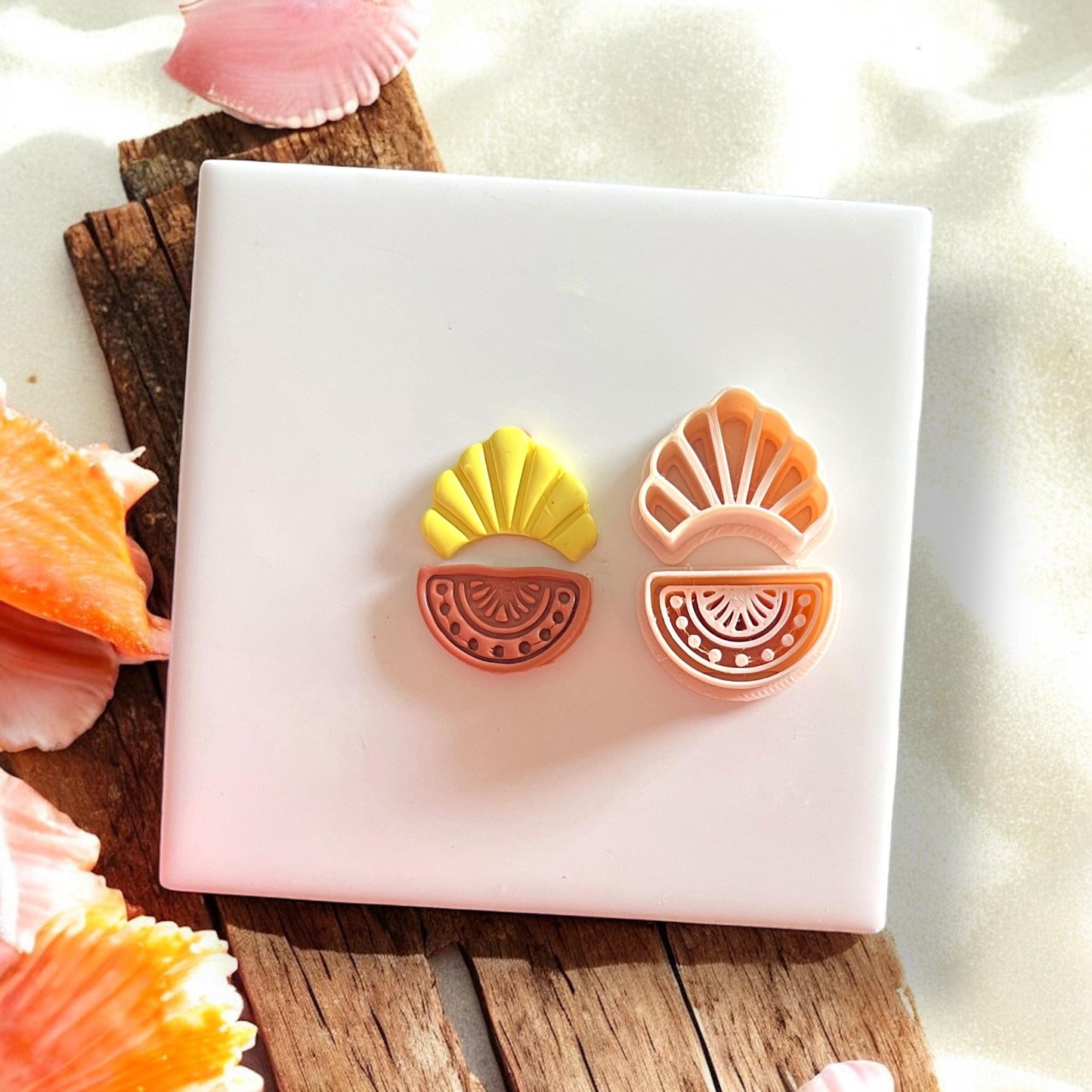 Side-by-side of clay cut and full cutter set