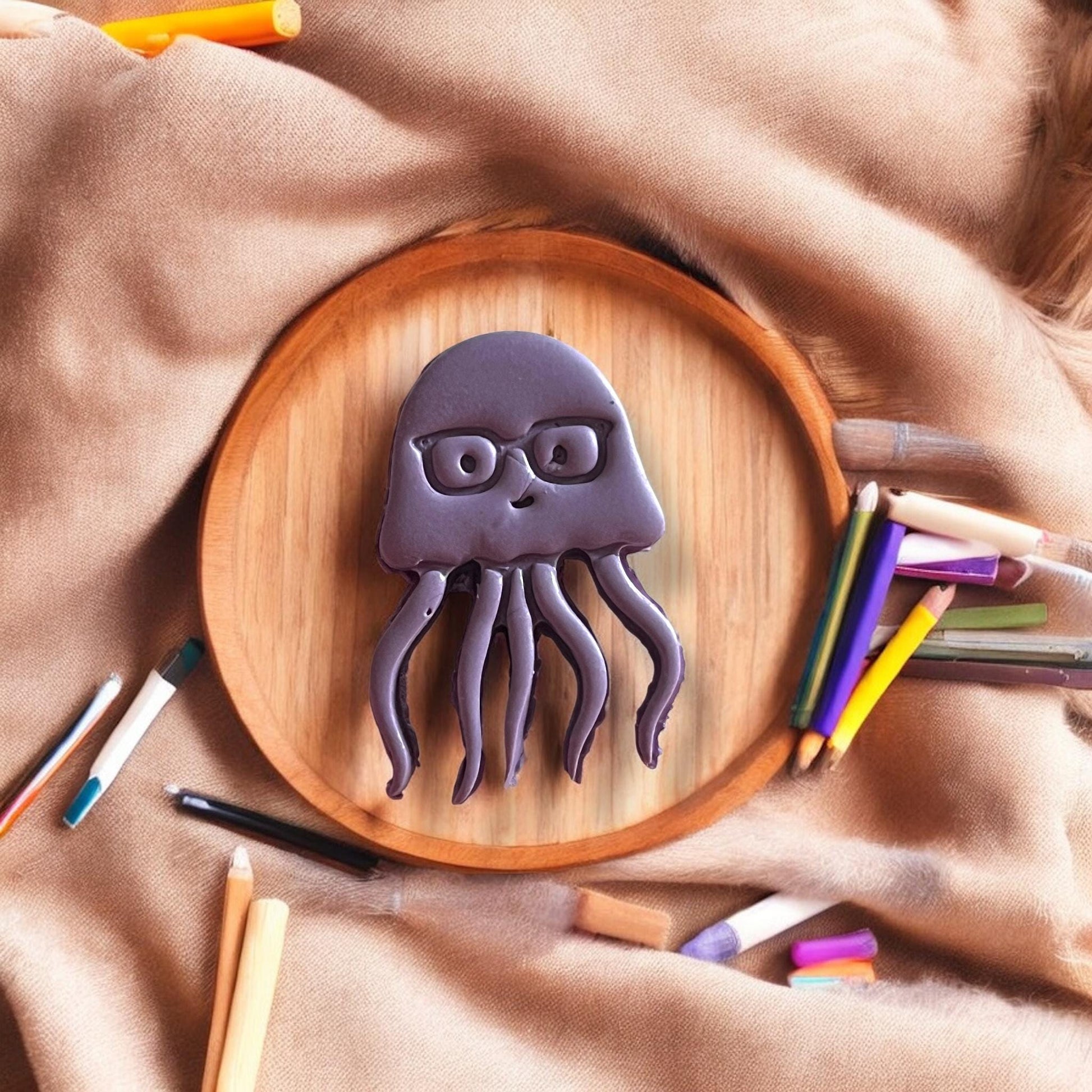polymer clay school themed cutter