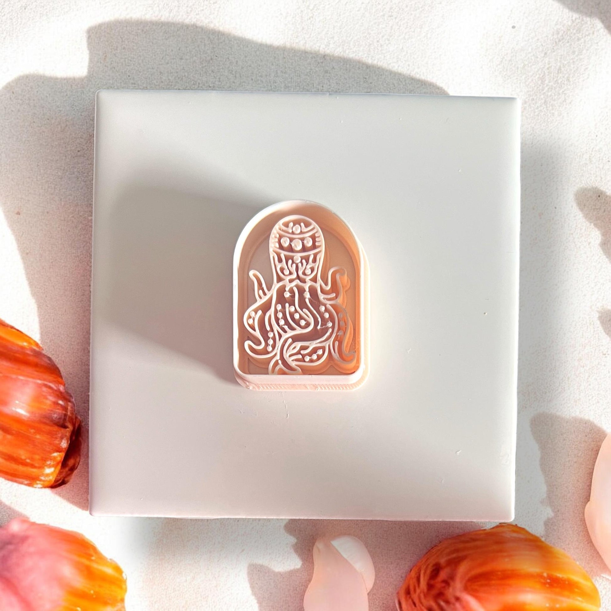 boho beach clay earring cutter