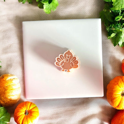 turkey cutter on white tile