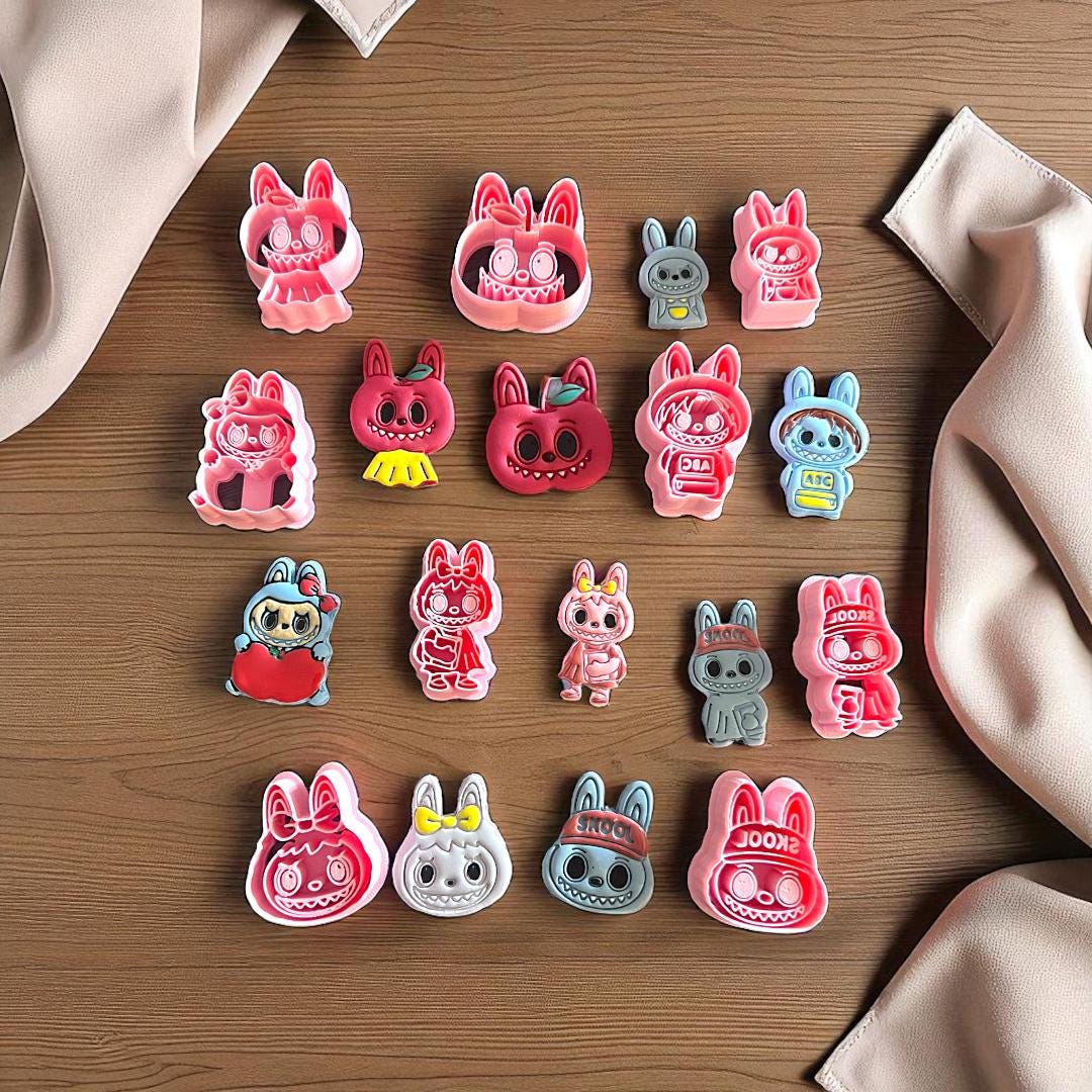 Full collection of BTS Creepy Monster Cutters