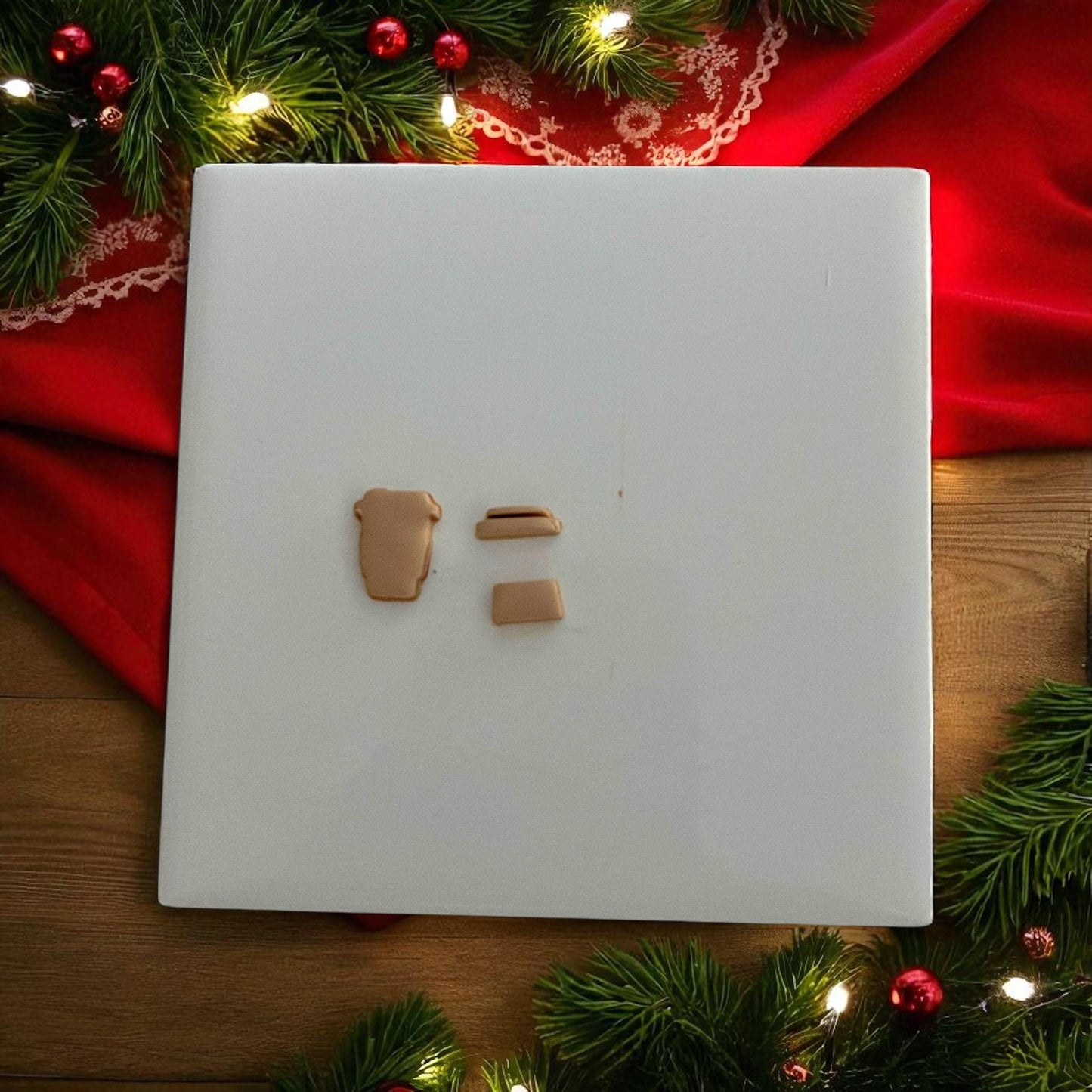 Christmas Coffee Cup Polymer Clay Cutter Set | Christmas Clay Tools | Winter Mug Cutter for Festive Polymer Clay Creations