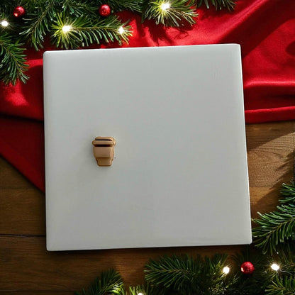 Christmas Coffee Cup Polymer Clay Cutter Set | Christmas Clay Tools | Winter Mug Cutter for Festive Polymer Clay Creations