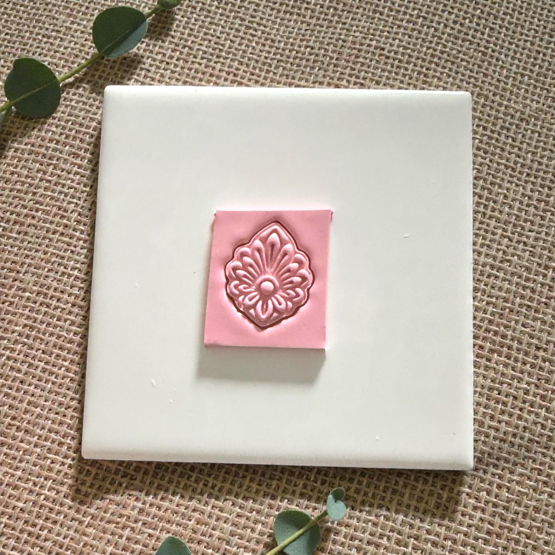 Boho Floral Teardrop Clay Cutter | Mandala Inspired Polymer Clay Tool | Detailed Petal Medallion Shape for Handmade Clay Jewelry