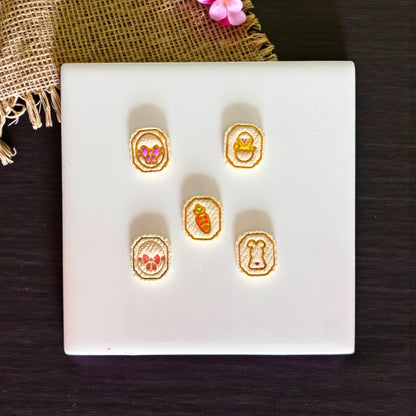 Finished easter design charm bundles