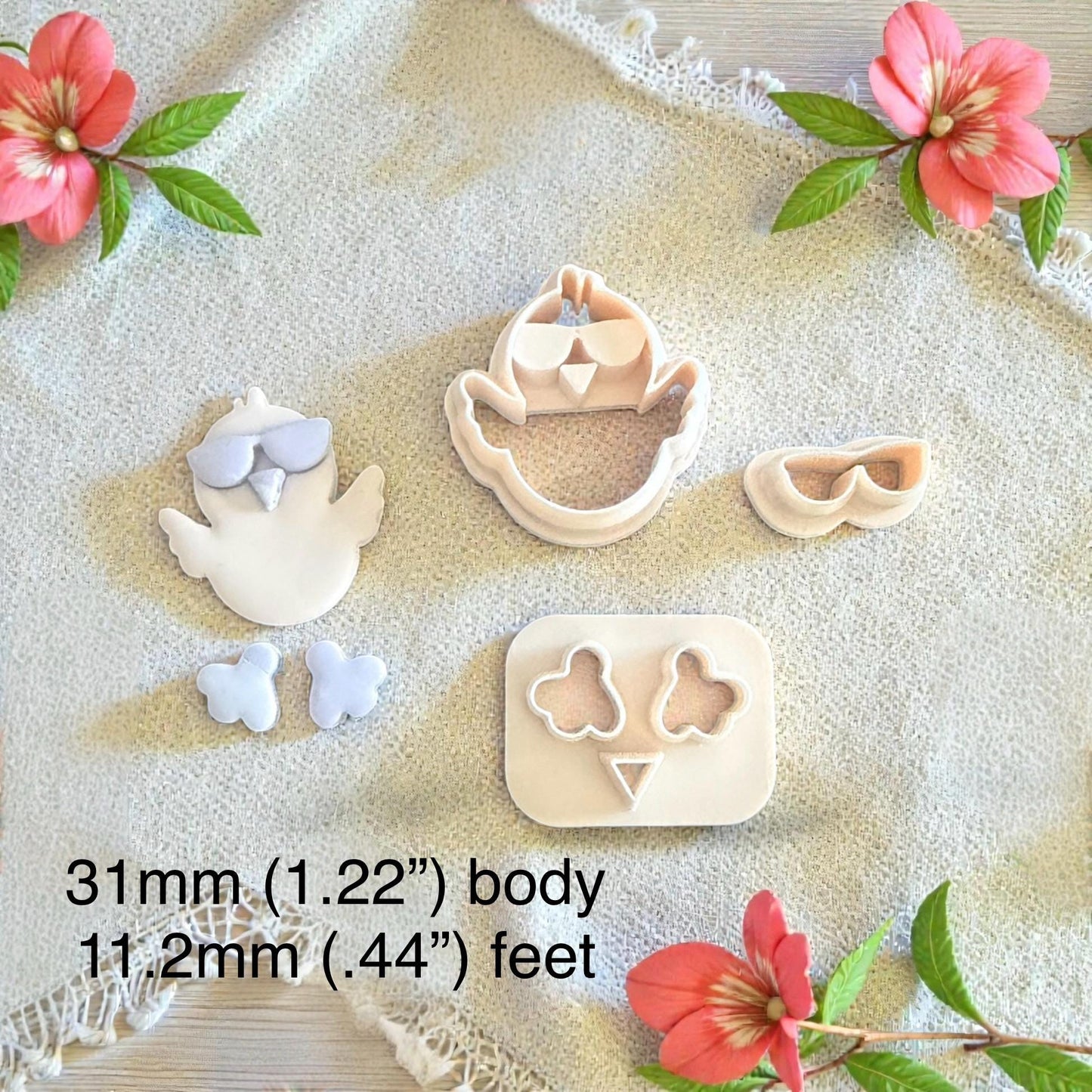 easter chick cutter size 31mm