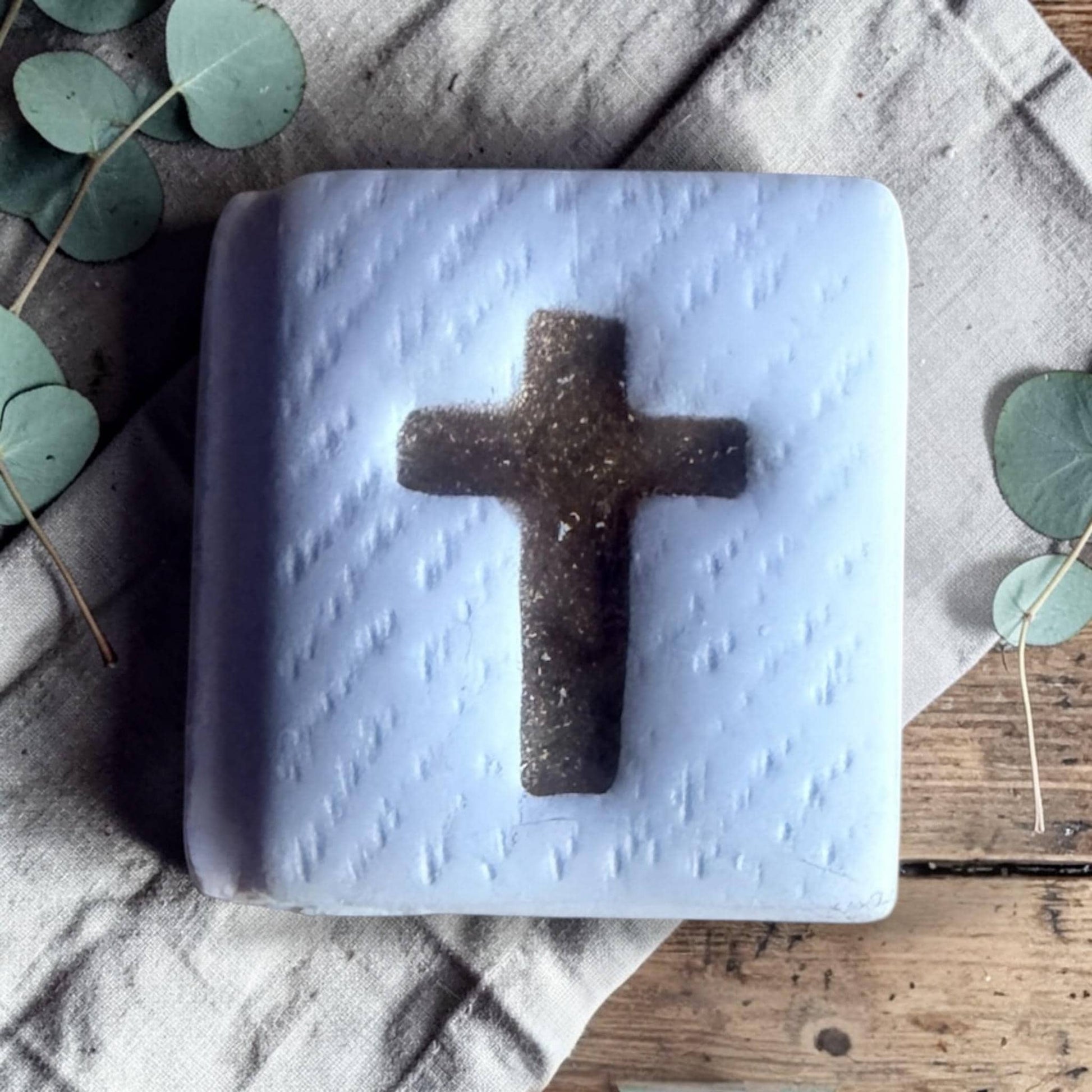 cross polymer clay cutter clay impression example