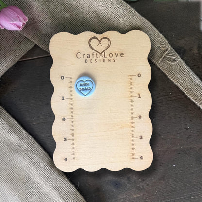 bride squad clay cutter finished clay example