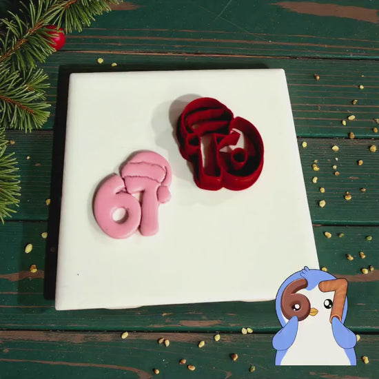 6 7 Word of the Year Polymer Clay Cutter