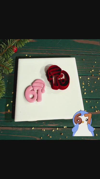 6 7 Word of the Year Polymer Clay Cutter